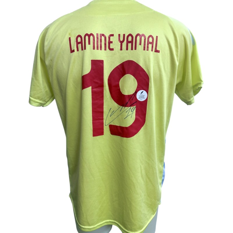 Maglia Replica Yamal Spagna, 2024  - Autografata 