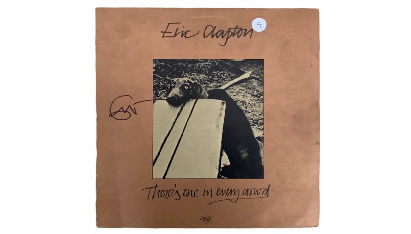 Eric Clapton Signed There's One In Every Crowd Vinyl LP 