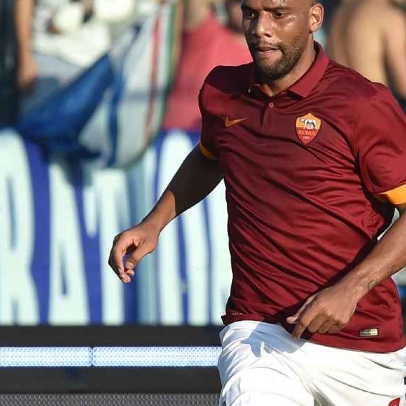 Maicon's issued Roma shirt, Serie A 2014/2015 - signed