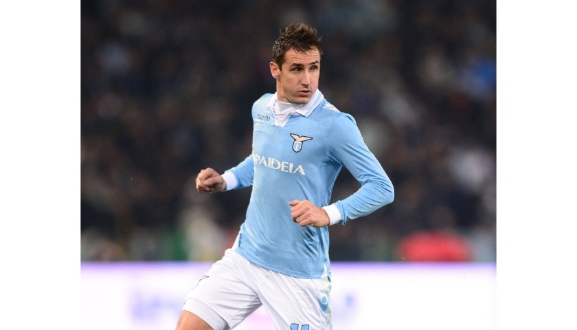 Klose's Lazio Signed Match Shirt, 2012/13 
