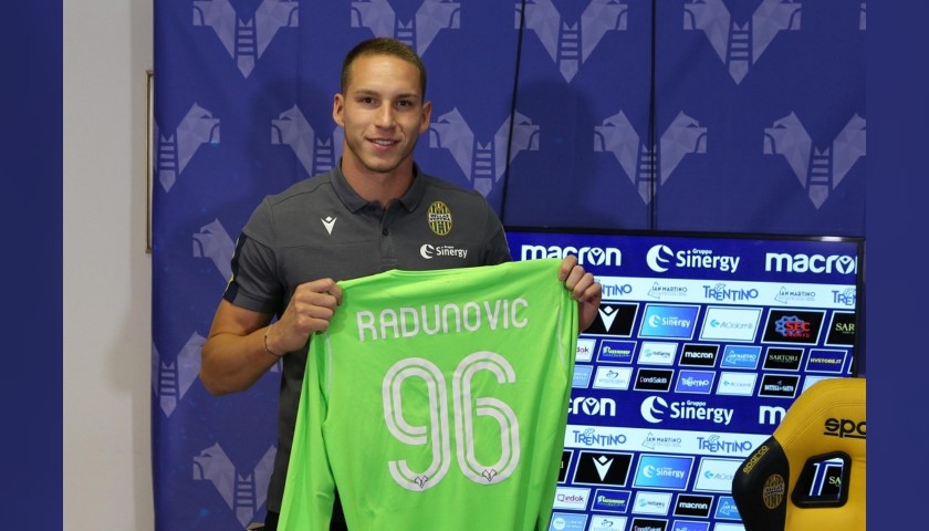 Radunovic's Match-Issued Shirt, Hellas Verona-Atalanta 2020