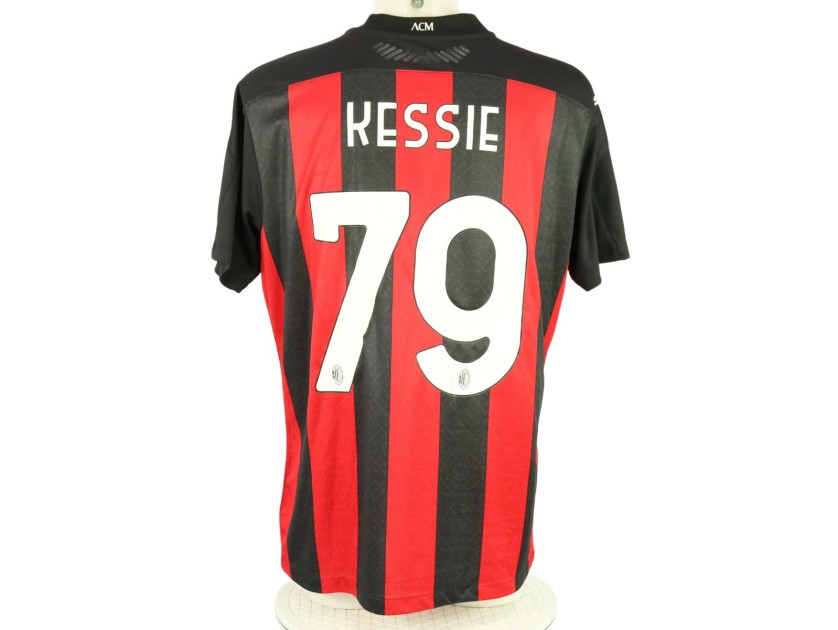 Kessie's AC Milan Match Shirt, 2020/21