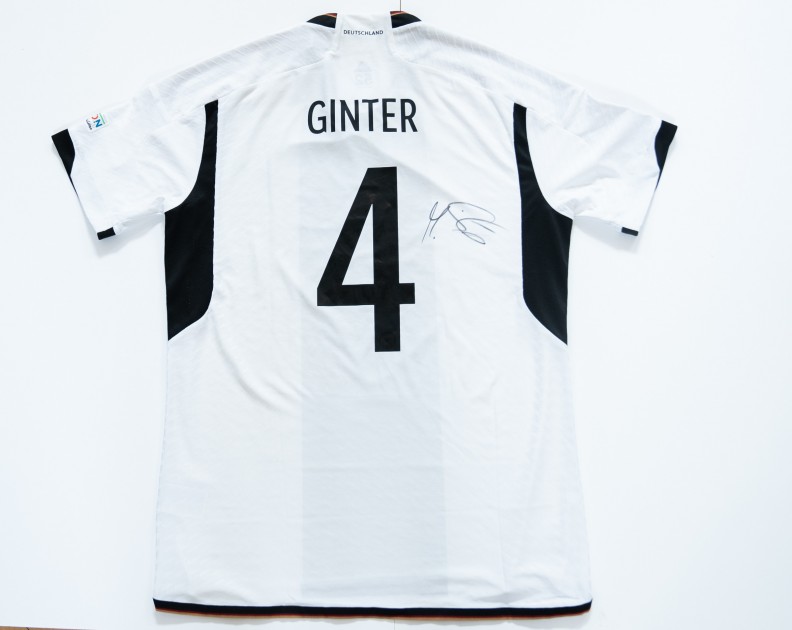 Matthias Ginter's Germany Signed Shirt