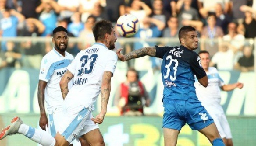 Maglia Krunic indossata Empoli-Lazio 2018