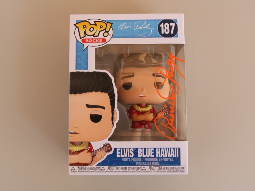 Elvis Presley Funko POP - Signed by Priscilla Presley