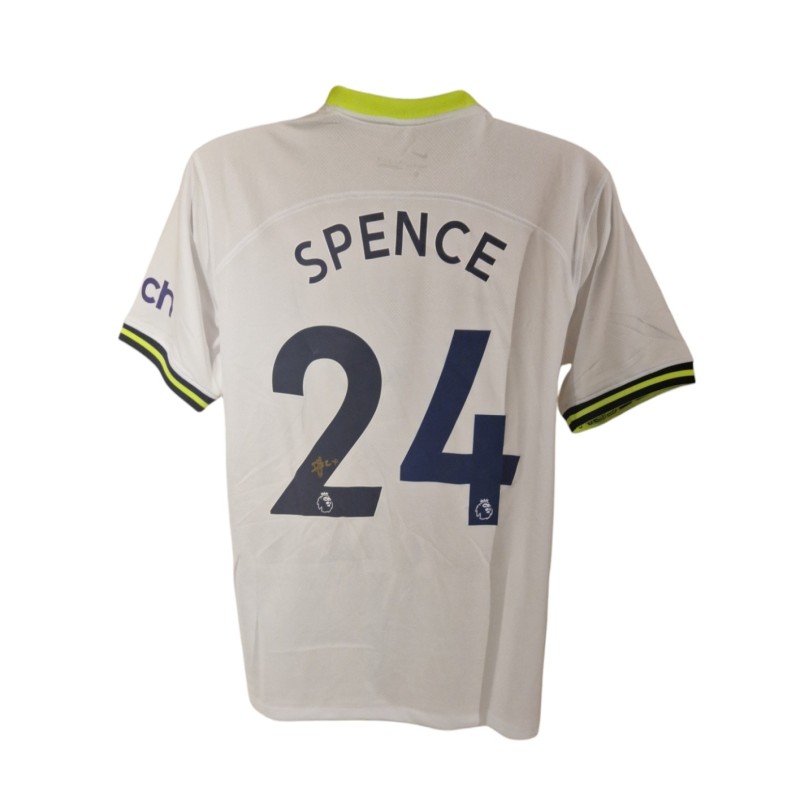 Djed Spence's Tottenham FC 2022/23 Signed Replica Shirt