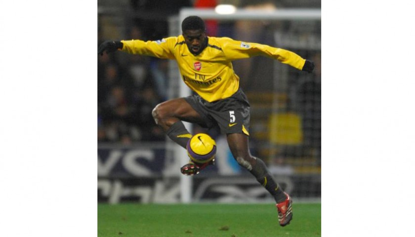 Toure's Arsenal Signed Match Shirt, 2006/07