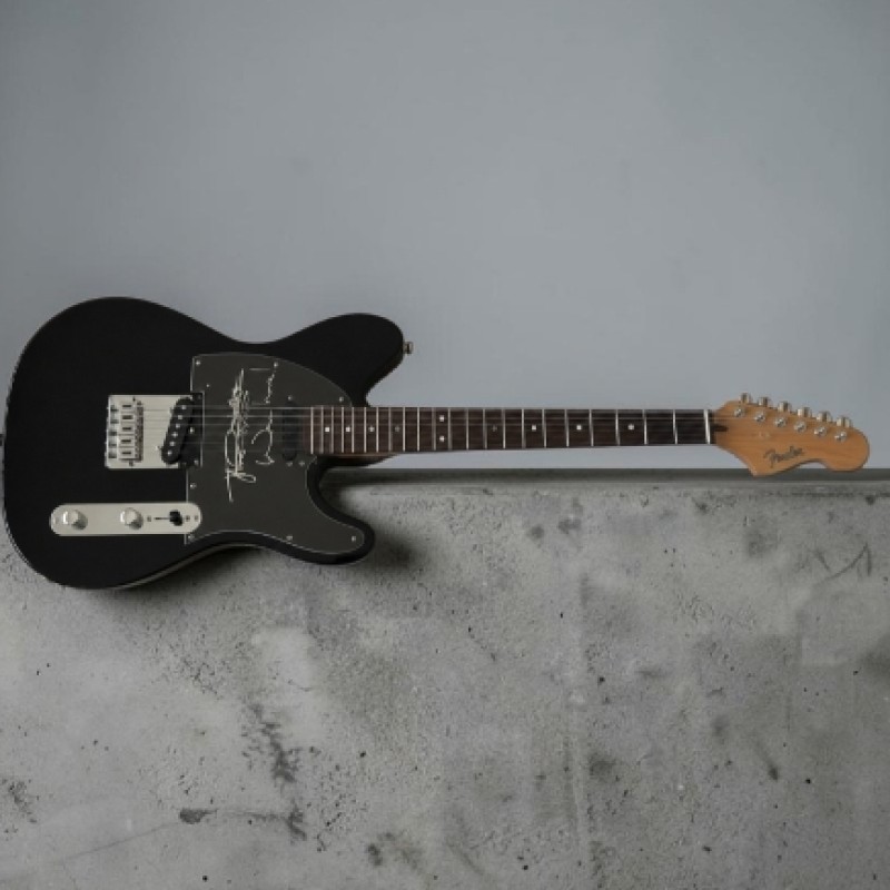 Johnny Rotten of Sex Pistols Signed Telecaster Electric Guitar