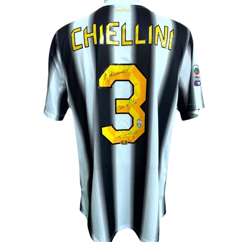 Chiellini's Juventus Signed Issued Shirt, 2011/12