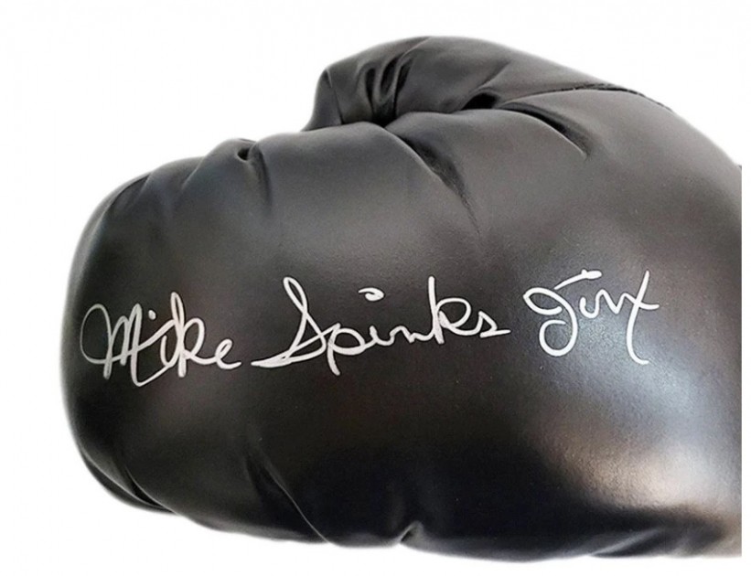 Michael Spinks "Jinx" Signed Boxing Glove