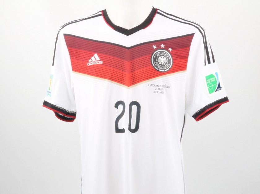 GERMANY 2014 WORLD CUP CHAMPION HOME JERSEY SHIRT