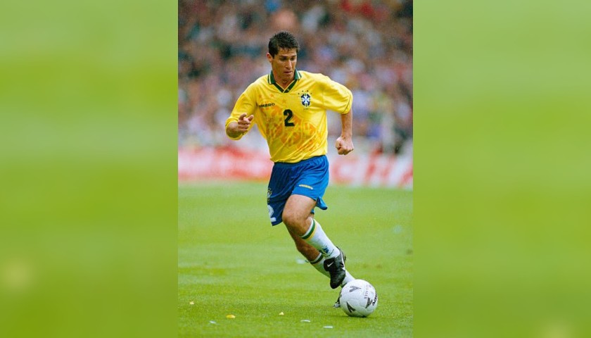 Jorginho's Official Brazil Signed Shirt, 1994