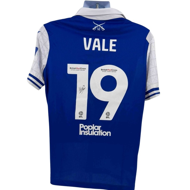 Vale's Bristol Rovers FA Cup Signed Match Worn Shirt 