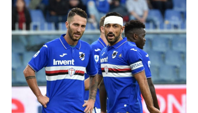 Bertolacci's Sampdoria Signed Match Shirt, 2019/20 - Samp for People