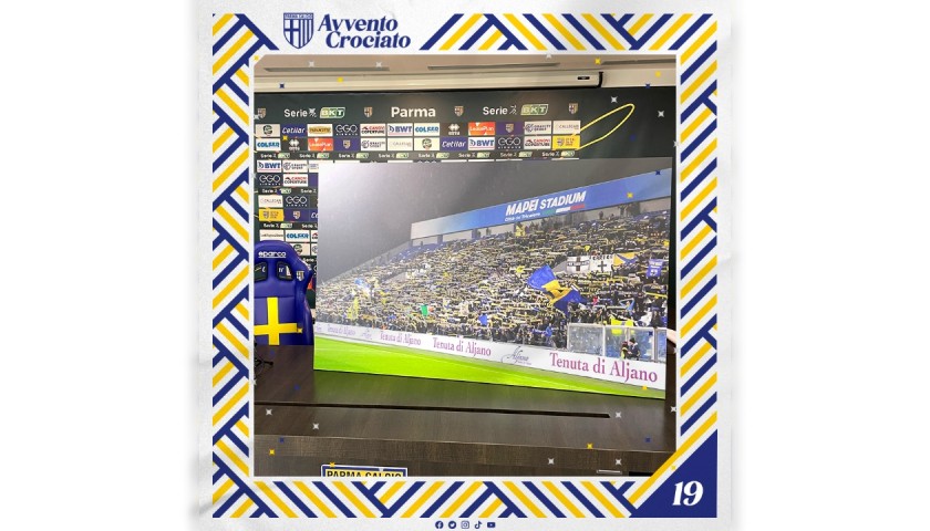 95 x 150 Panel - Parma Supporters at the Derby on 19/12/2016
