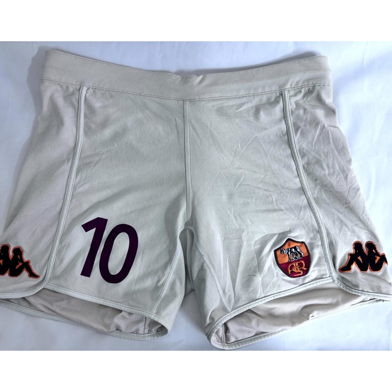 Totti's Roma Unwashed Shorts, 2002/03