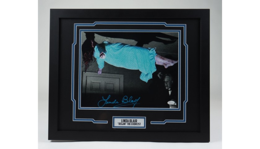 Linda Blair “The Exorcist” Signed Framed Photo
