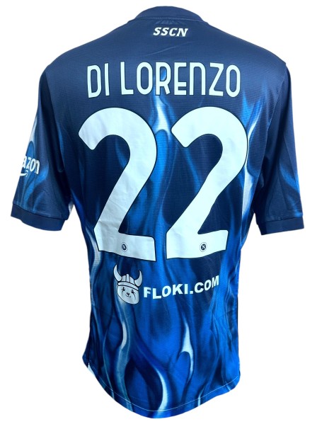 Di Lorenzo's Napoli Issued Shirt, 2021/22