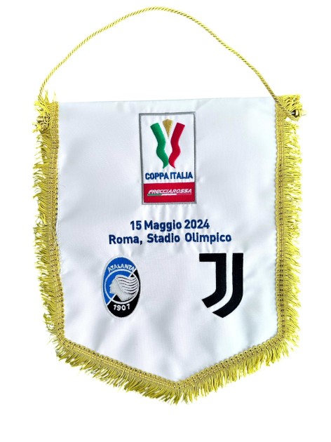 Gagliardetto Gara Atalanta vs Juventus, Coppa Italia 2024