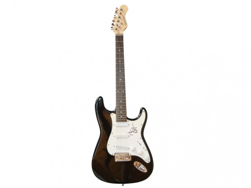 Johnny Depp signed Elevation Stratocaster Guitar