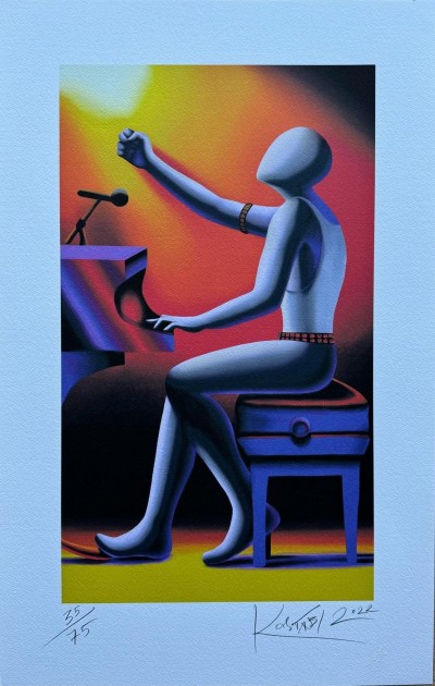 "Breaking Free" di Mark Kostabi