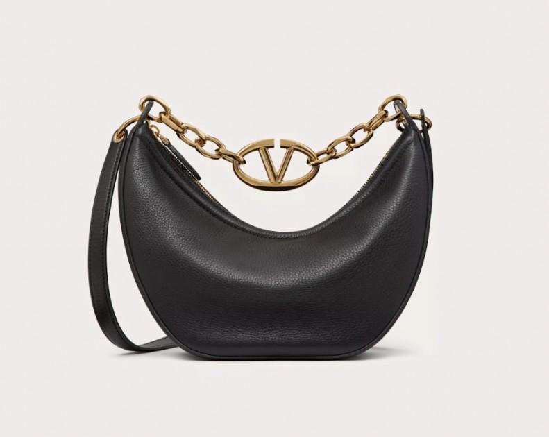 Valentino Garavani Moon Bag Black