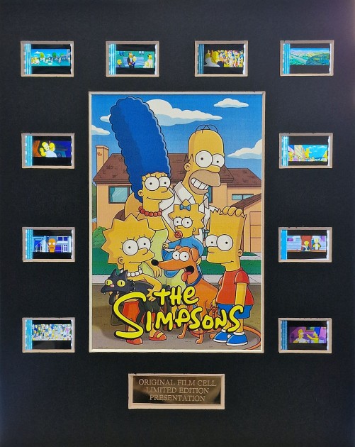 Maxi Card with original fragments from The Simpsons film