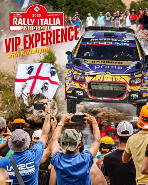 VIP Package per 2 al Rally Italia Sardegna 2025