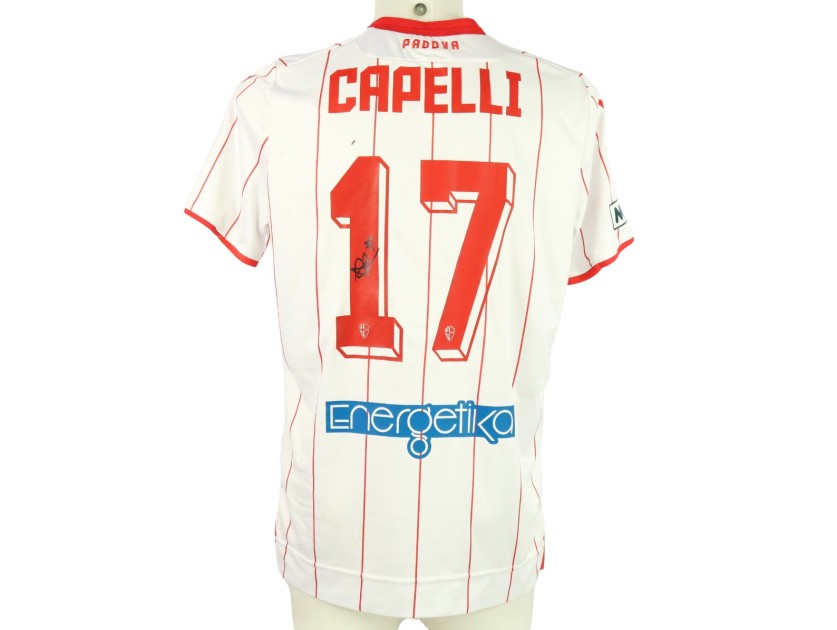 Capelli's Unwashed Signed Shirt, Padova vs Pro Sesto 2024