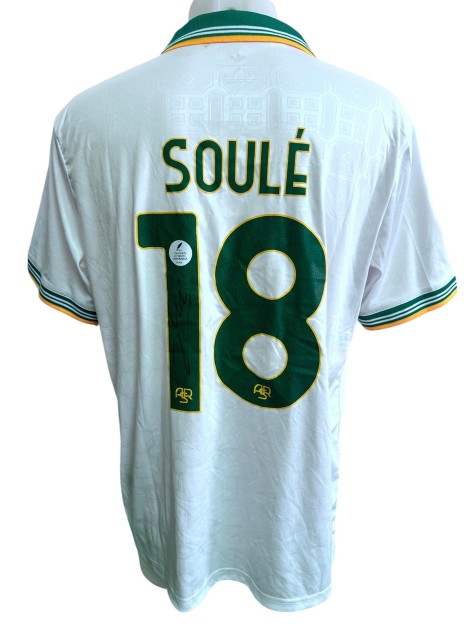 Soulé's Roma Signed Replica Shirt, 2025/26