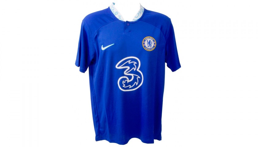 Mount's Official Chelsea Signed Shirt, 2022/23