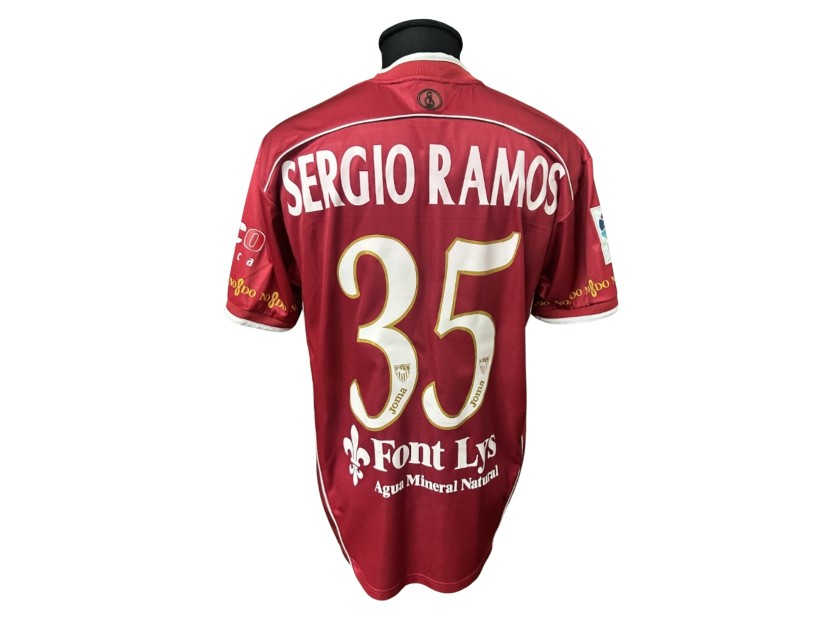 Sergio Ramos' Sevilla Match-Issued Shirt, 2003/04