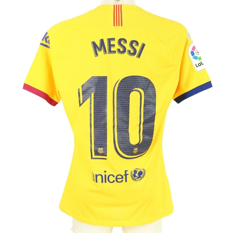 Messi's Barcelona Issued Shirt, 2019/20