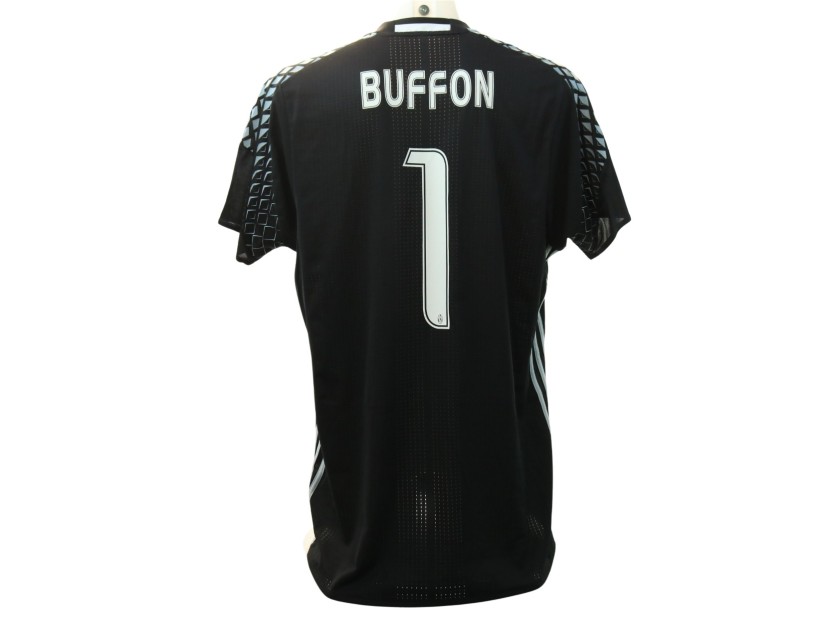 Buffon's Juventus Match-Issued Shirt, 2016/17