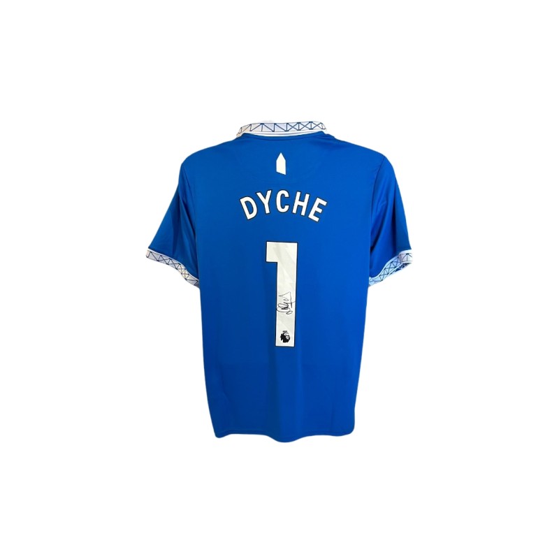 Replica della maglia dell'Everton 2023/24 firmata da Sean Dyche