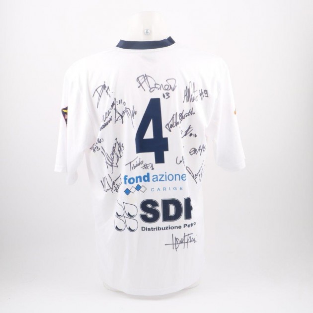 Carige Genova volley shirt 2011/2012 - signed by the players