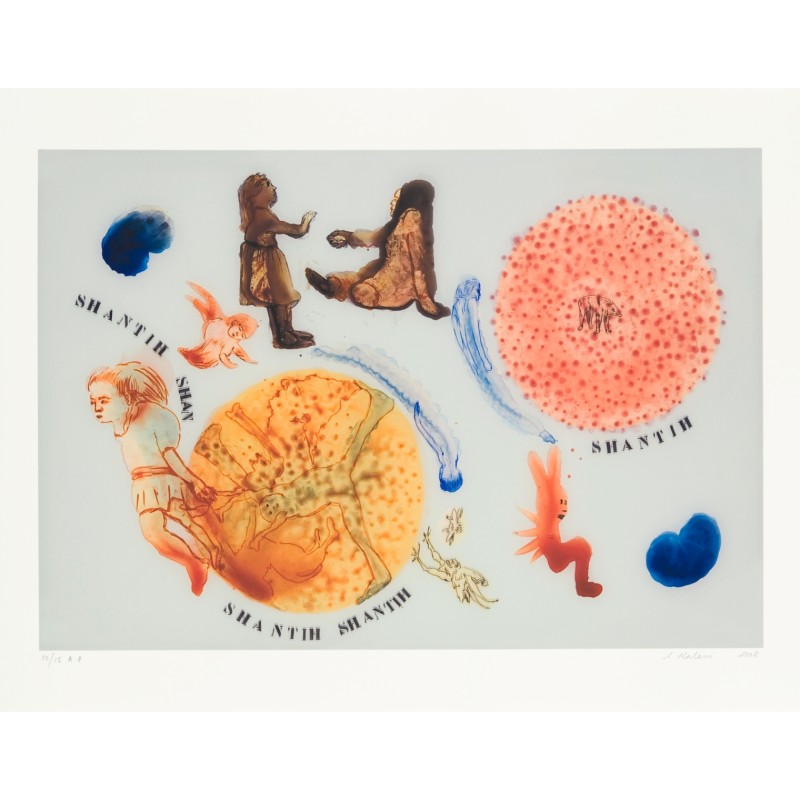 "After T.S. Eliot" by Nalini Malani