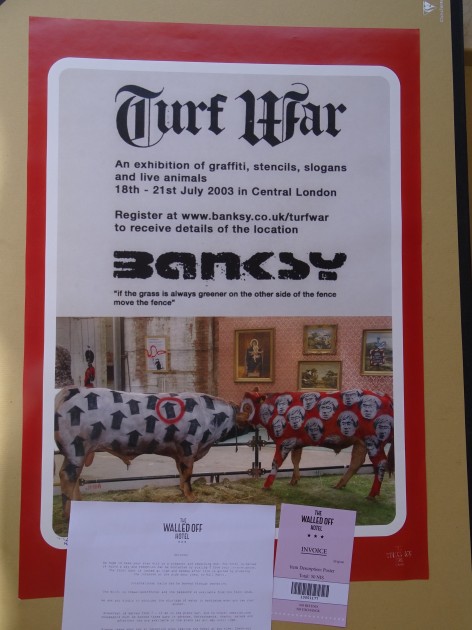 Banksy Walled Off Hotel Poster