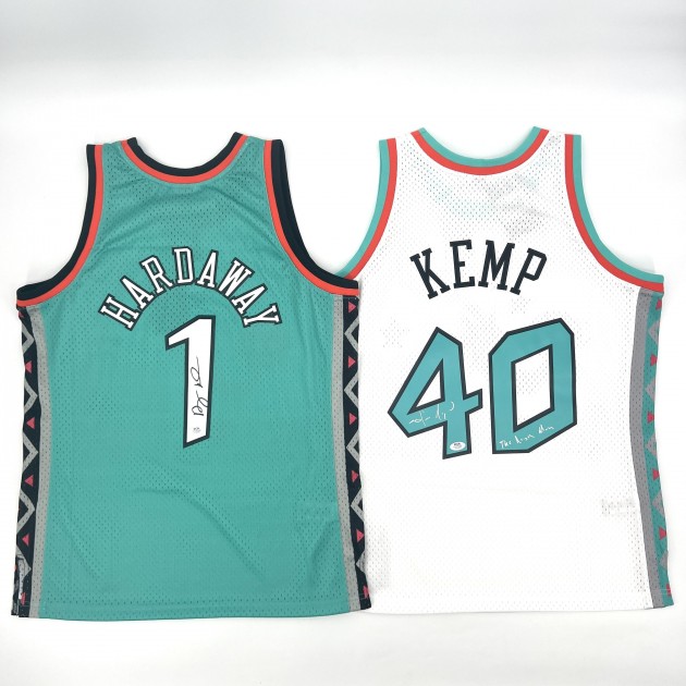 Shawn Kemp Signed Mitchell&Ness 1996 NBA All-Star Game Shirt - CharityStars