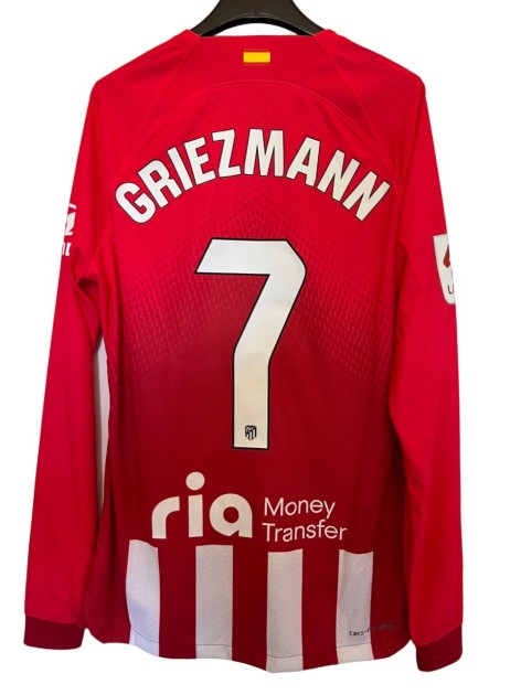 Griezmann Atletico Madrid match shirt, 2023/24