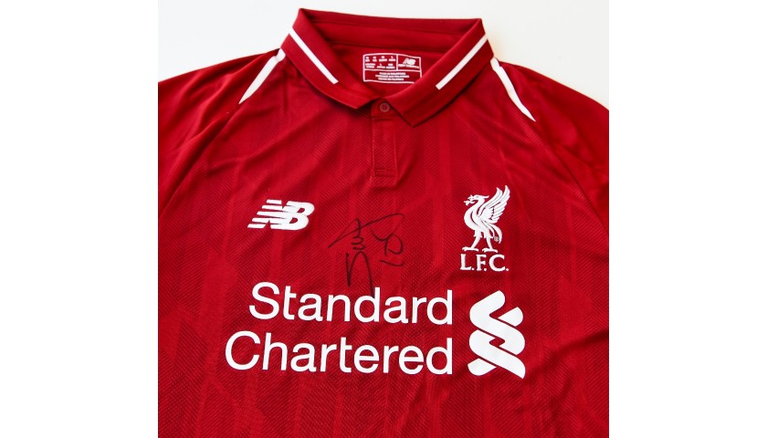 Sadio Mané Signed 18/19 Liverpool FC Home Shirt