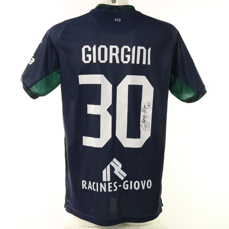 Giorgini's Bari vs Sudtirol Signed Unwashed Shirt, 2024