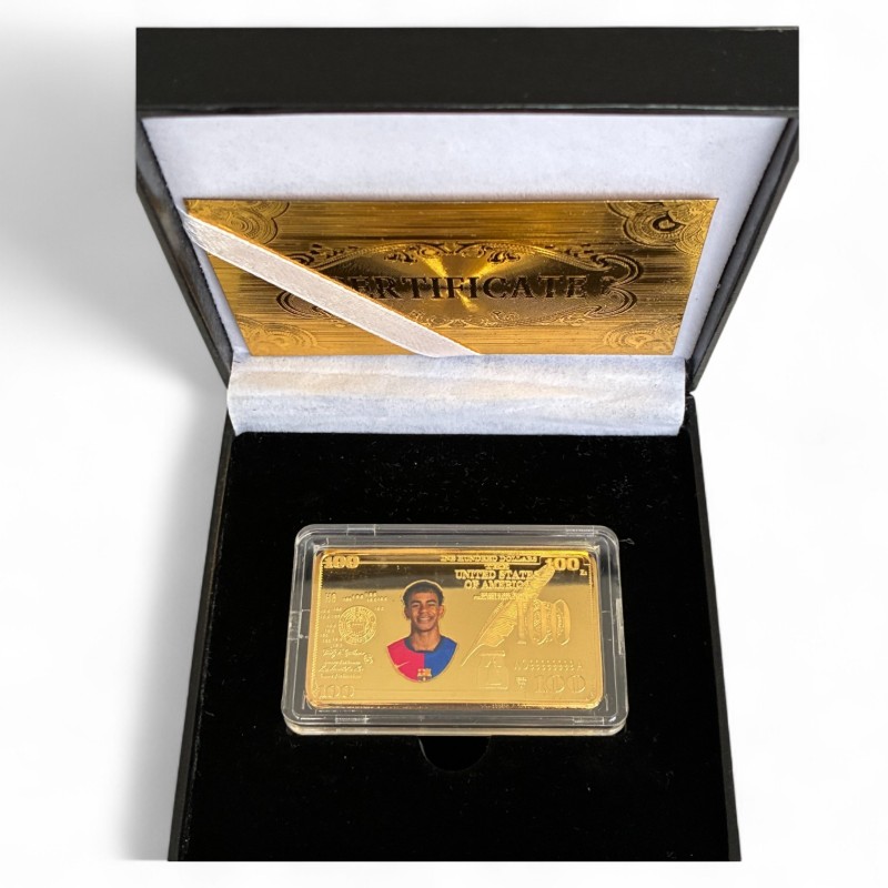 Lamine Yamal Gold Plated Bar