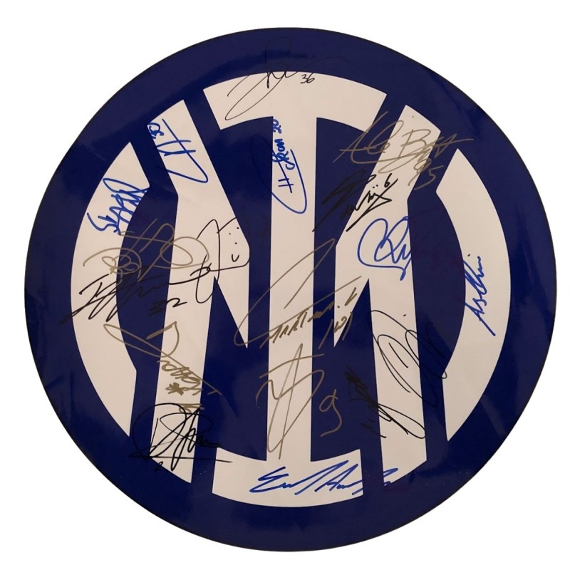 Official Inter Milan Sticker - Signed by the Players