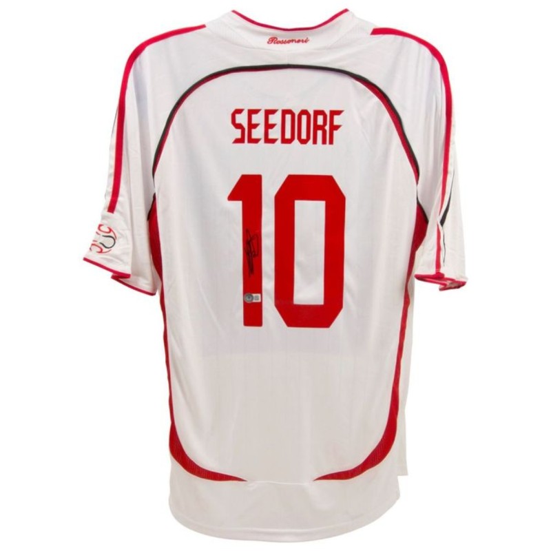 Clarence Seedorf's AC Milan 1899 Signed Shirt