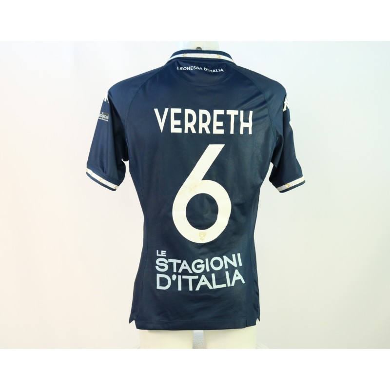 Verreth's Brescia vs Carrarese Unwashed Shirt, 2024