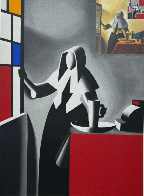 "Memory" by Mark Kostabi