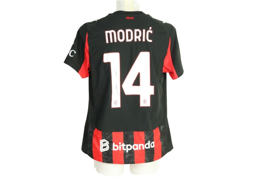 Modric's Milan Match-Issued Shirt 2025/26 - Signed 