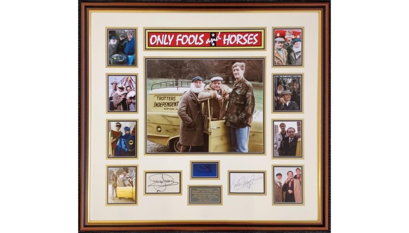 "Only Fools & Horses" Framed and Hand-Signed Photo