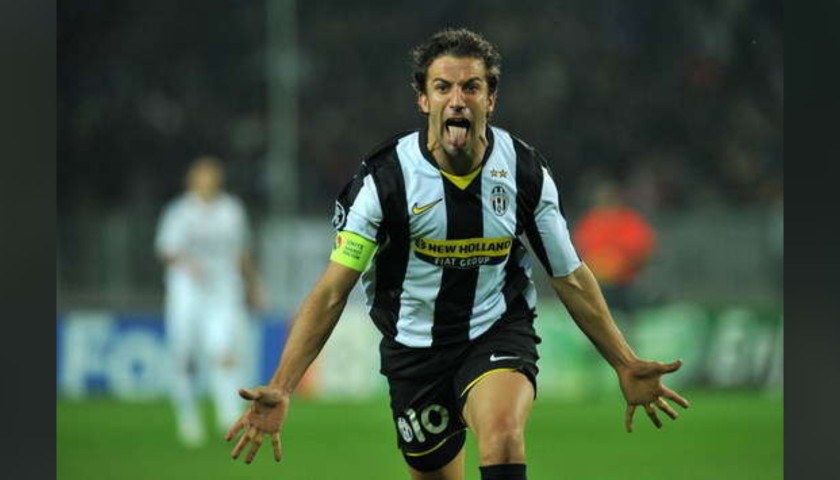 Del Piero' Juventus Worn and Signed Shirt, 2008/09 